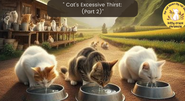 " Cat's Excessive Thirst: A Deep Dive into Causes&Solutions (Part 2)"